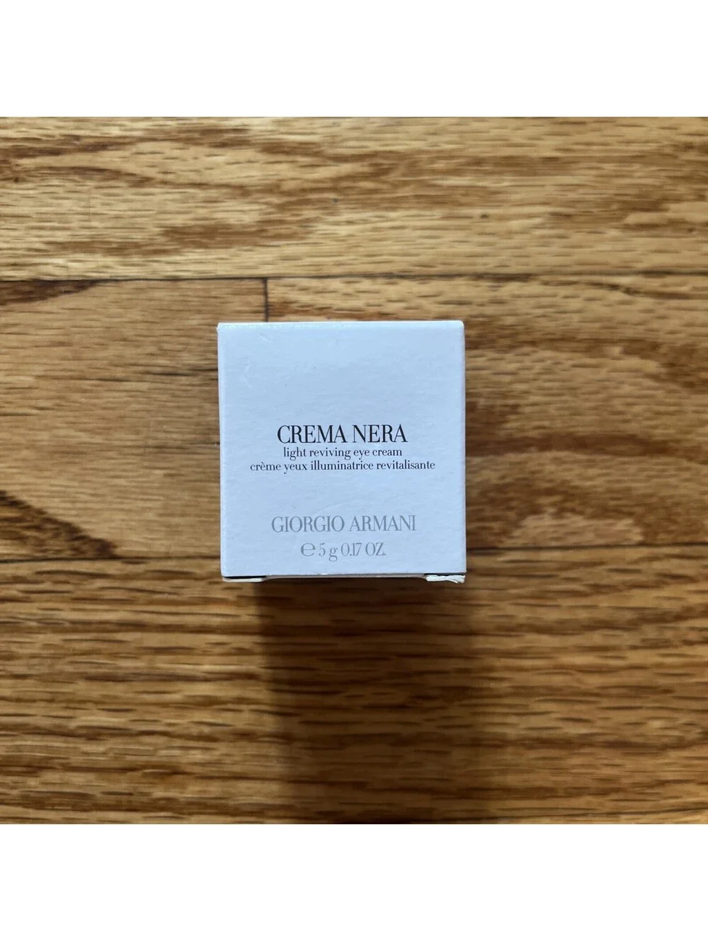 Giorgio Armani Crema Nera Extrema Light Reviving Eye Cream - 0.17oz - New in Box